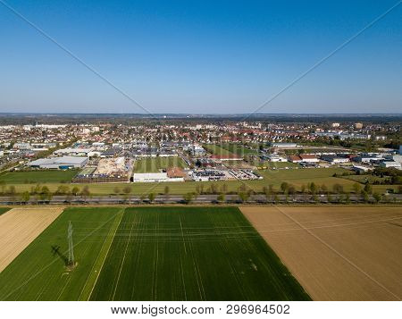 Haunstetten, A Suburb Of Augsburg In Germany