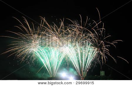 Fireworks In The Night