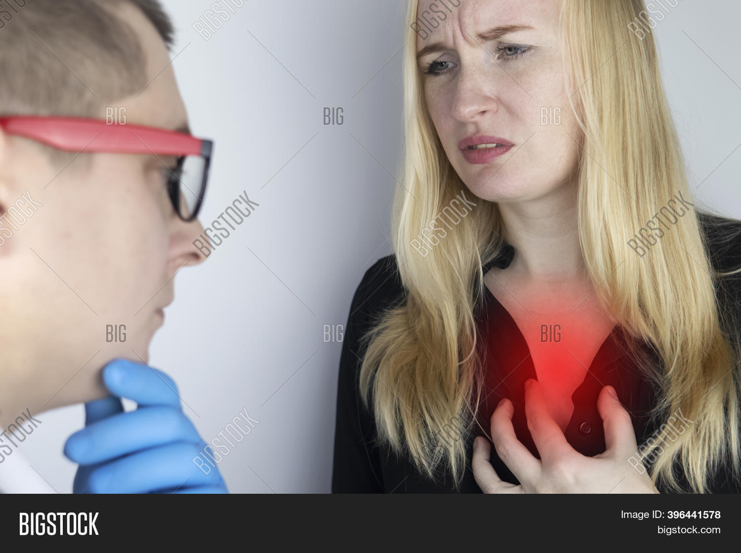 Woman Grabs His Chest Image & Photo (Free Trial) Bigstock