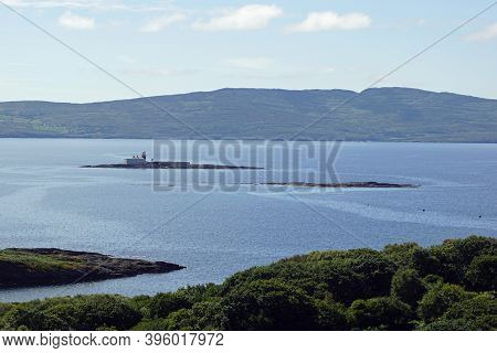 Roancarrig Lighthouse In Bantry Bay, West Cork