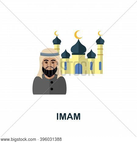 Imam Icon. Simple Element From Muslim Collection. Creative Imam Icon For Web Design, Templates, Info