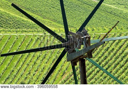 A Klopotec, A Bird Scarer In An Austrian Vineyard