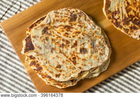 Homemade Norwegian Potato Lefse Flatbread