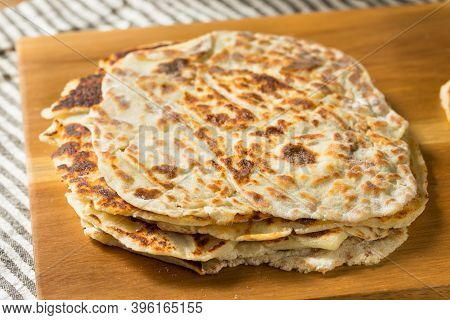 Homemade Norwegian Potato Lefse Flatbread