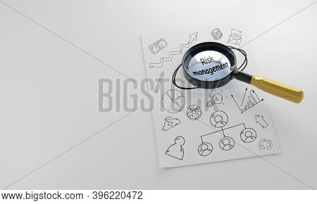 Risk Management And Assessment For Business Investment Concept. Business, Technology, Internet And N
