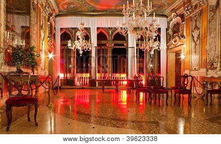 Innenraum eines alten Barockhaus