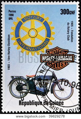 Gammel motorcykel stempel