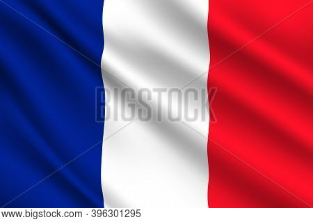 French Flag, France Country National Vector Identity. Foreign Language Learning, International Busin