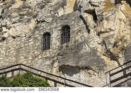 Medieval Basarbovo Rock Monastery Dedicated To Saint Dimitar Basarbowski, Ruse Region, Bulgaria