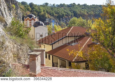 Medieval Basarbovo Rock Monastery Dedicated To Saint Dimitar Basarbowski, Ruse Region, Bulgaria
