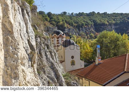 Medieval Basarbovo Rock Monastery Dedicated To Saint Dimitar Basarbowski, Ruse Region, Bulgaria