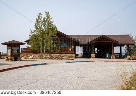 Colorado, Usa - September 16, 2020: Visitor Center For The Wilkerson Pass In Pike National Forest