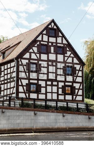 Travel To Bydgoszcz. Architecture Of Bydgoszcz. Houses And Churches Of The City In Poland. Historic 