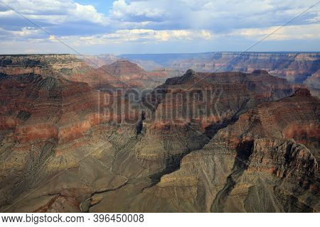 Rockformation In Grand Canyon National Park. Arizona. Usa