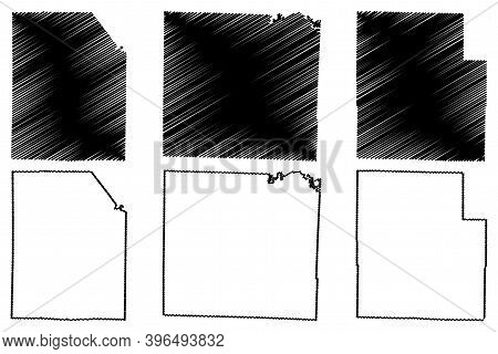 Washington, Vernon And Texas County, Missouri (u.s. County, United States Of America, Usa, U.s., Us)
