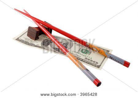 Hůlky a 100 dolarů