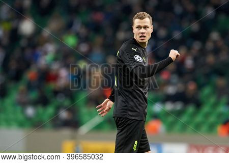 Krasnodar, Russia - November 24, 2020: Viktor Claesson Of Fc Krasnodar During The Uefa Champions Lea