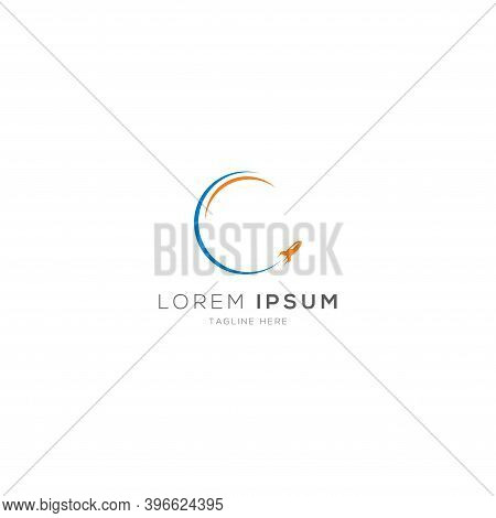Tours & Travel Simple Logo Design Template Victor