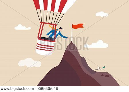 Most Efficiency Way To Reach Business Goal, Tools, Assistance Or Shortcut To Help Achieve Target Or 
