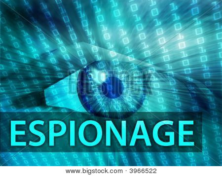 Illustrazione di spionaggio