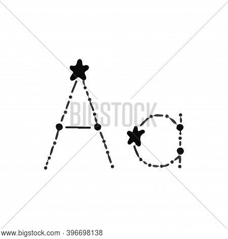 Letter A Logo Icon Design Template Elements