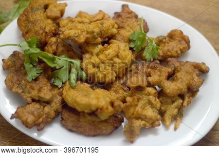 Home Made Maggi Fritters Made As A Quick And Tasty Snack