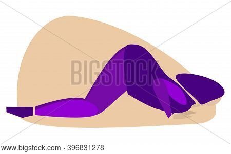 Ashtanga Namaskar. Woman Practicing Yoga. Surya Namaskar. Sun Salutation. Monochrome Vector Illustra