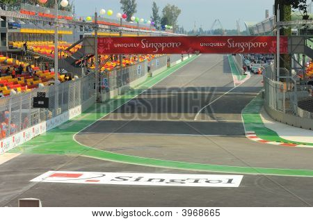 Via circuito di Formula 1 Singapore Grand Prix 2008