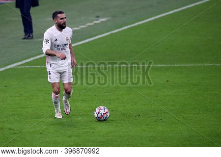 Milano, Italy. 25th November 2020. Daniel Carvajal Of Real Madrid Fc   During Uefa Champions League 