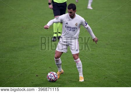 Milano, Italy. 25th November 2020. Eden Hazard Of Real Madrid Fc   During Uefa Champions League Grou