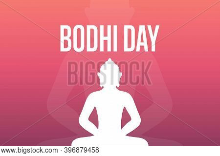 Bodhi Day. December 8. Holiday Concept. Template For Background, Banner, Card, Poster With Text Insc