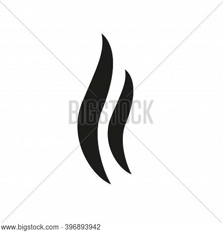 Aroma Smell Icon. Steam, Vapor, Odor, Smoke Sign Or Smell Vector Symbol Isolated On White Background