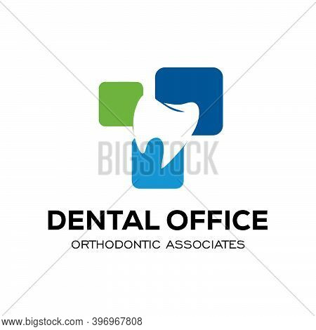 Colorful Modern Dental Logo