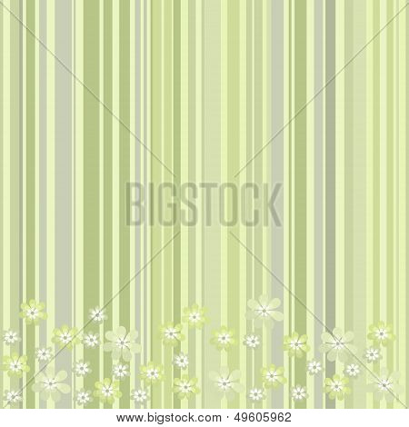 Abstract seamless floral pattern