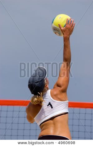 Volleyball In Beach