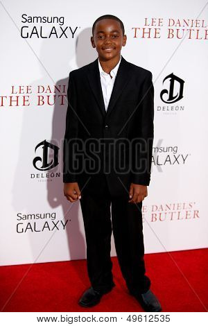NEW YORK-AUG 5: Actor Michael Rainey Jr. attends the premiere of Lee Daniels' 