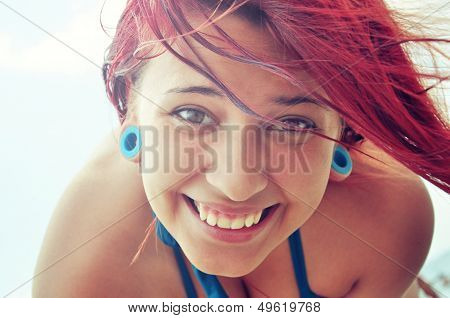 Smiling Young Woman