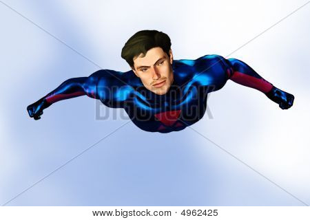 Mandlige superhelte flyvende