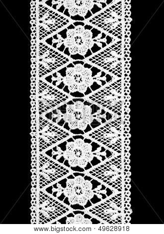 white lace over black - texture for scrapbook