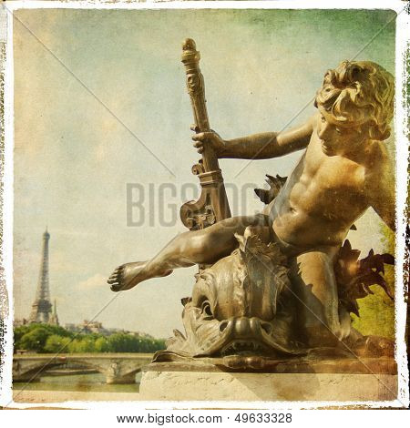 beautiful Parisian pictures - vintage styled picture