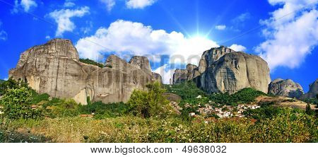 amazing Meteora rocks - Greece