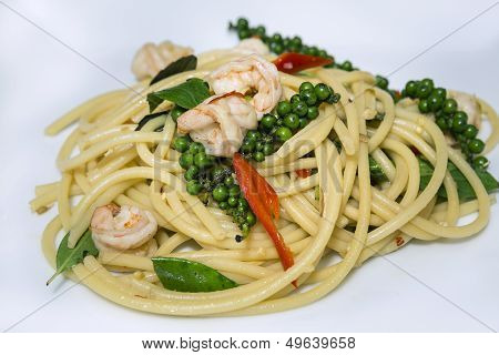 Spaghetti Seafood