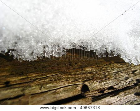 The Image Of Snow Cover