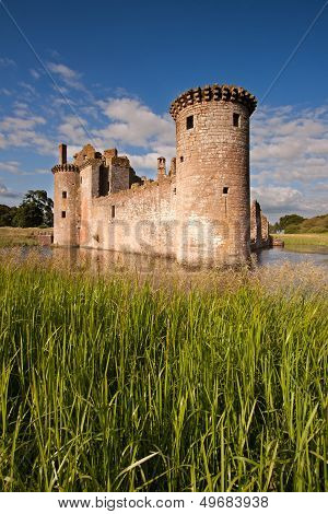 Caerlaverock Castle, Dumfries and Galloway, Scotland