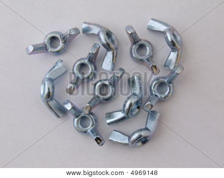 6 Mm vleugelmoeren