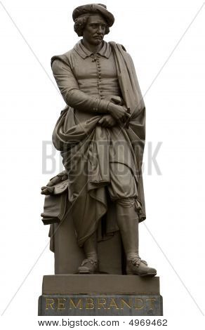 Amsterdam: Statua di Rembrandt