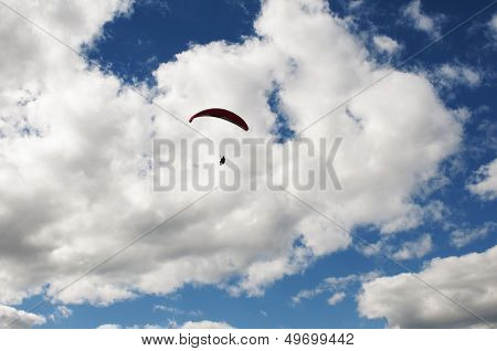 Free-flying On Paraglider