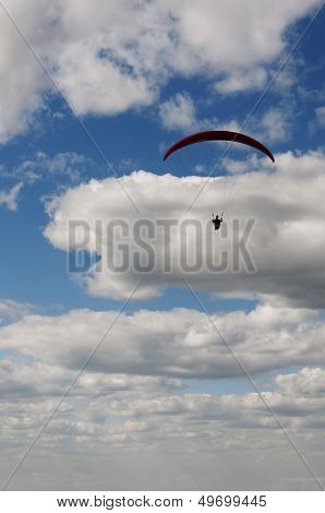 Free-flying On Paraglider