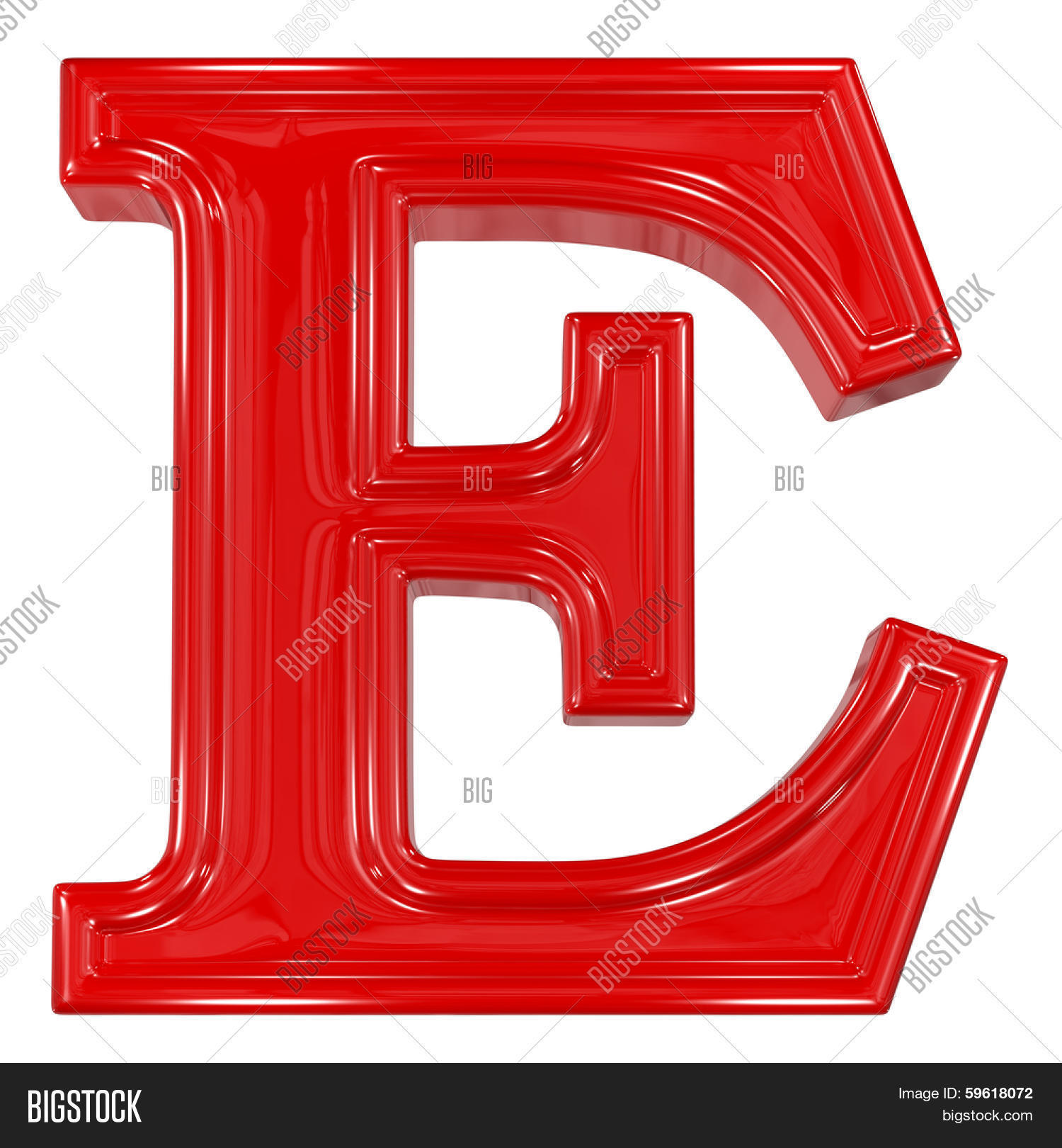 3d Shiny Red Font Made Image & Photo (Free Trial) Bigstock