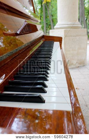 Piano keys